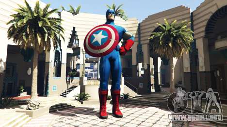 GTA 5 Estatua Del Capitán América
