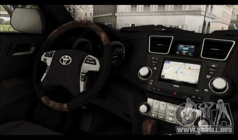 Toyota Highlander 2011 para GTA San Andreas