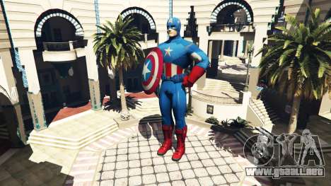 GTA 5 Estatua Del Capitán América
