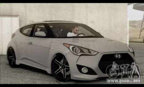 Hyundai Veloster 2012 para GTA San Andreas