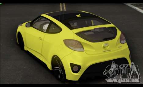 Hyundai Veloster 2012 para GTA San Andreas