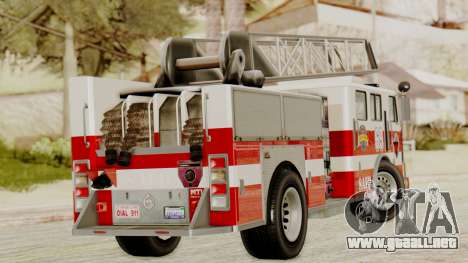 SAFD Fire Lader Truck para GTA San Andreas