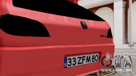 Peugeot 306 GTI para GTA San Andreas