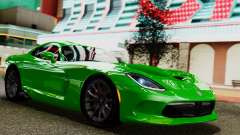 Dodge Viper SRT GTS 2013 IVF (MQ PJ) No Dirt para GTA San Andreas