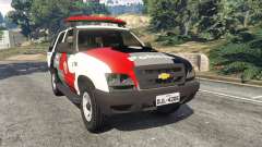 Chevrolet Blazer Sao Paulo State Police para GTA 5