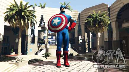 Estatua Del Capitán América para GTA 5