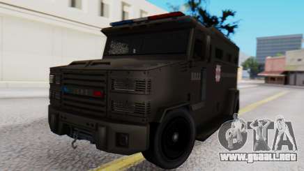 GTA 5 Enforcer Raccoon City Police Type 1 para GTA San Andreas