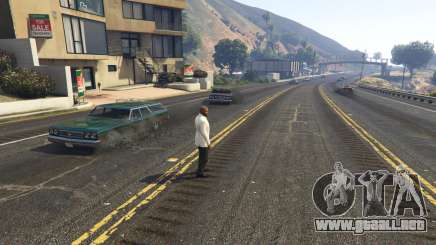 La explosión dejó a los neumáticos de los coches próximos 2.0 para GTA 5