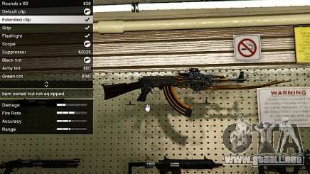 AK-47 Bestia para GTA 5