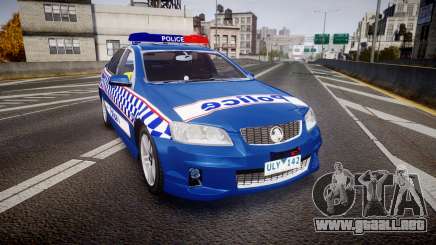 Holden VE Commodore SS Highway Patrol [ELS] v2.0 para GTA 4