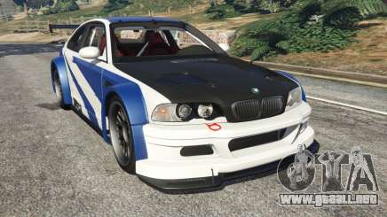 BMW M3 GTR E46 Most Wanted v1.2 para GTA 5
