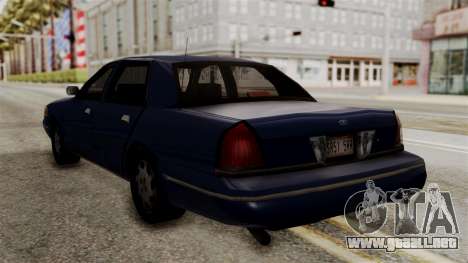 Ford Crown Victoria LP v2 Civil para GTA San Andreas