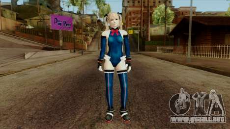 Dead Or Alive 5 Marie Rose Swimsuit Blue para GTA San Andreas