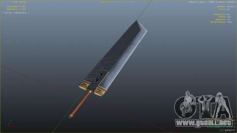 GTA 5 Buster Sword