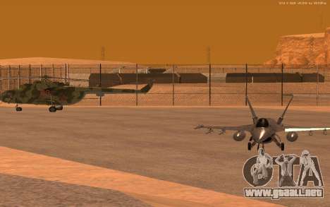 Nueva Base Militar v1.0 para GTA San Andreas