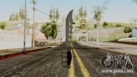 El cuchillo para GTA San Andreas