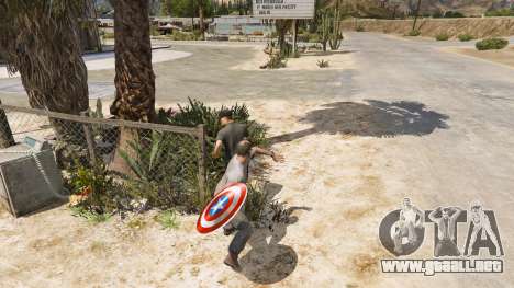 GTA 5 Escudo Del Capitán América