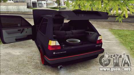 Volkswagen Golf Mk2 Line para GTA San Andreas