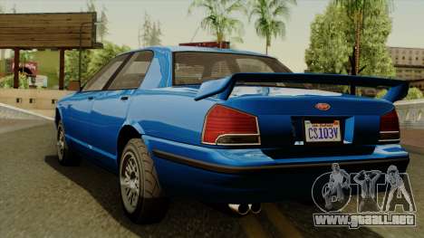 GTA 5 Vapid Stanier II IVF para GTA San Andreas