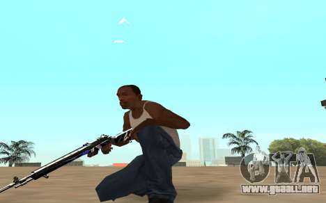 Rifle con un cachorro de tigre para GTA San Andreas