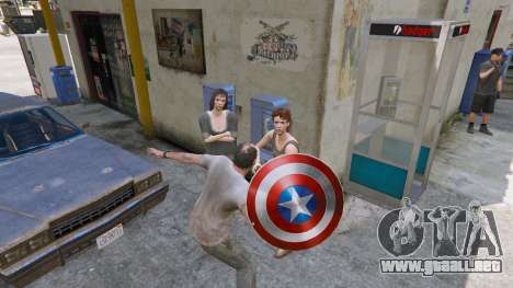 GTA 5 Escudo Del Capitán América