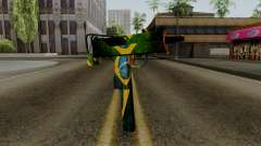 Brasileiro Micro Uzi v2 para GTA San Andreas