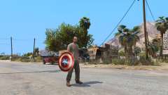 Escudo Del Capitán América para GTA 5