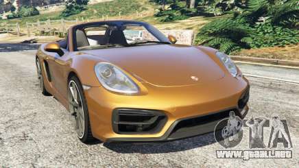 Porsche Boxster GTS para GTA 5