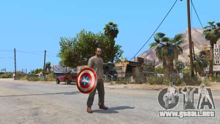 Escudo Del Capitán América para GTA 5