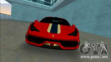 Ferrari 458 Especial para GTA Vice City