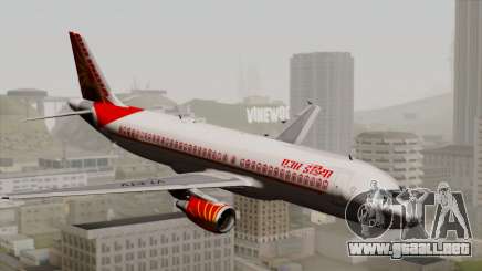Airbus A320-200 Air India para GTA San Andreas