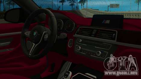 BMW M4 Coupe 2015 para GTA San Andreas