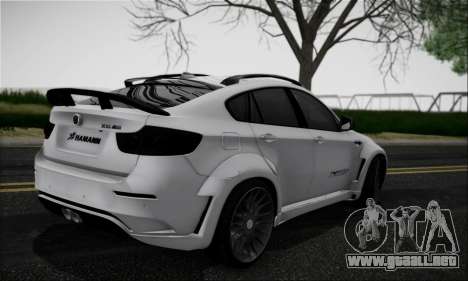 BMW X6M HAMANN Final para GTA San Andreas