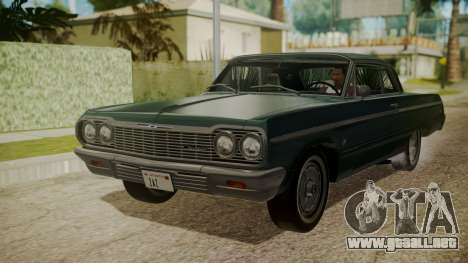 Chevrolet Impala SS 1964 Low Rider para GTA San Andreas