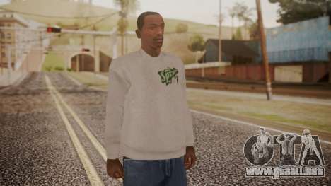 Sprunk Sweater Gray para GTA San Andreas