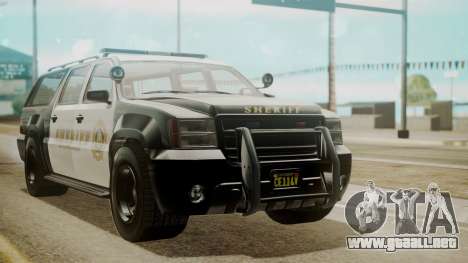 GTA 5 Declasse Granger Sheriff SUV para GTA San Andreas