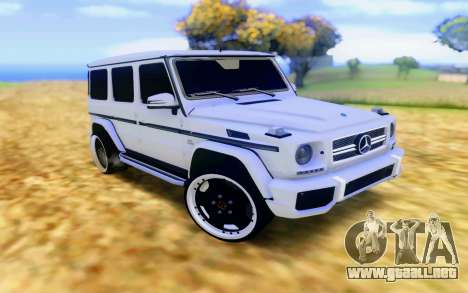 Mercedes-Benz G65 AMG para GTA San Andreas