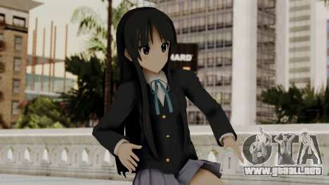 K - ON Remake Mio Akiyama para GTA San Andreas