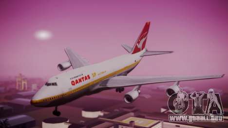 Boeing 747SP Qantas Gold para GTA San Andreas