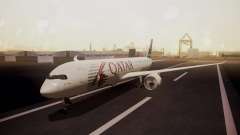 Airbus 350-900XWB Qatar Launch Customer para GTA San Andreas