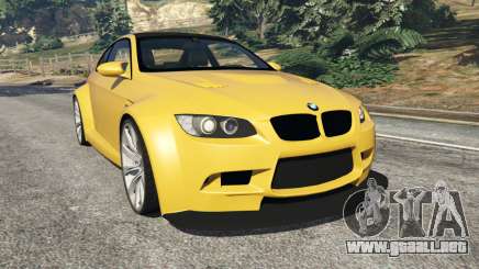BMW M3 (E92) WideBody v1.1 para GTA 5