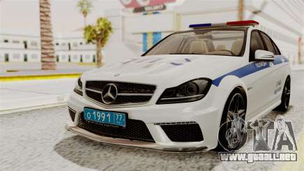 Mercedes-Benz C63 AMG STSI el Ministerio de Asuntos internos para GTA San Andreas