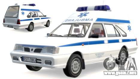 Daewoo-FSO Polonez de Carga de Ambulancias de 19 para GTA 4