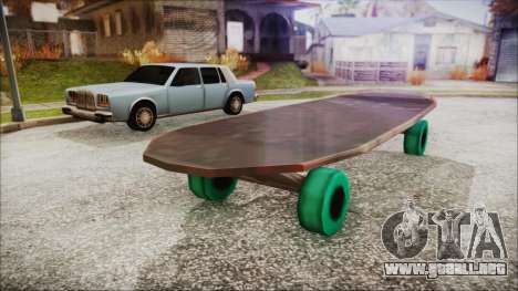 Giant Skateboard para GTA San Andreas