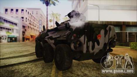 Norinco Type 92 from Mercenaries 2 para GTA San Andreas