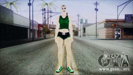 Home Girl Blonde para GTA San Andreas