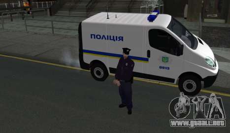 La Policía Nacional De Ucrania para GTA San Andreas