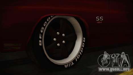 Chevrolet Chevelle Drag Car para GTA San Andreas