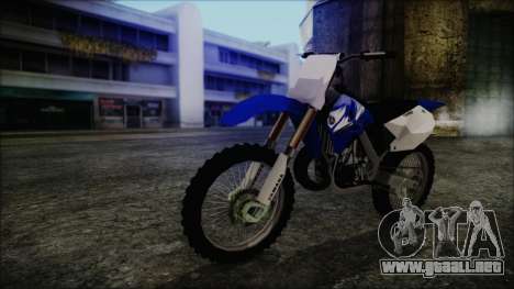 Yamaha YZ250 para GTA San Andreas