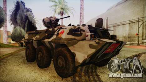 Norinco Type 92 from Mercenaries 2 para GTA San Andreas